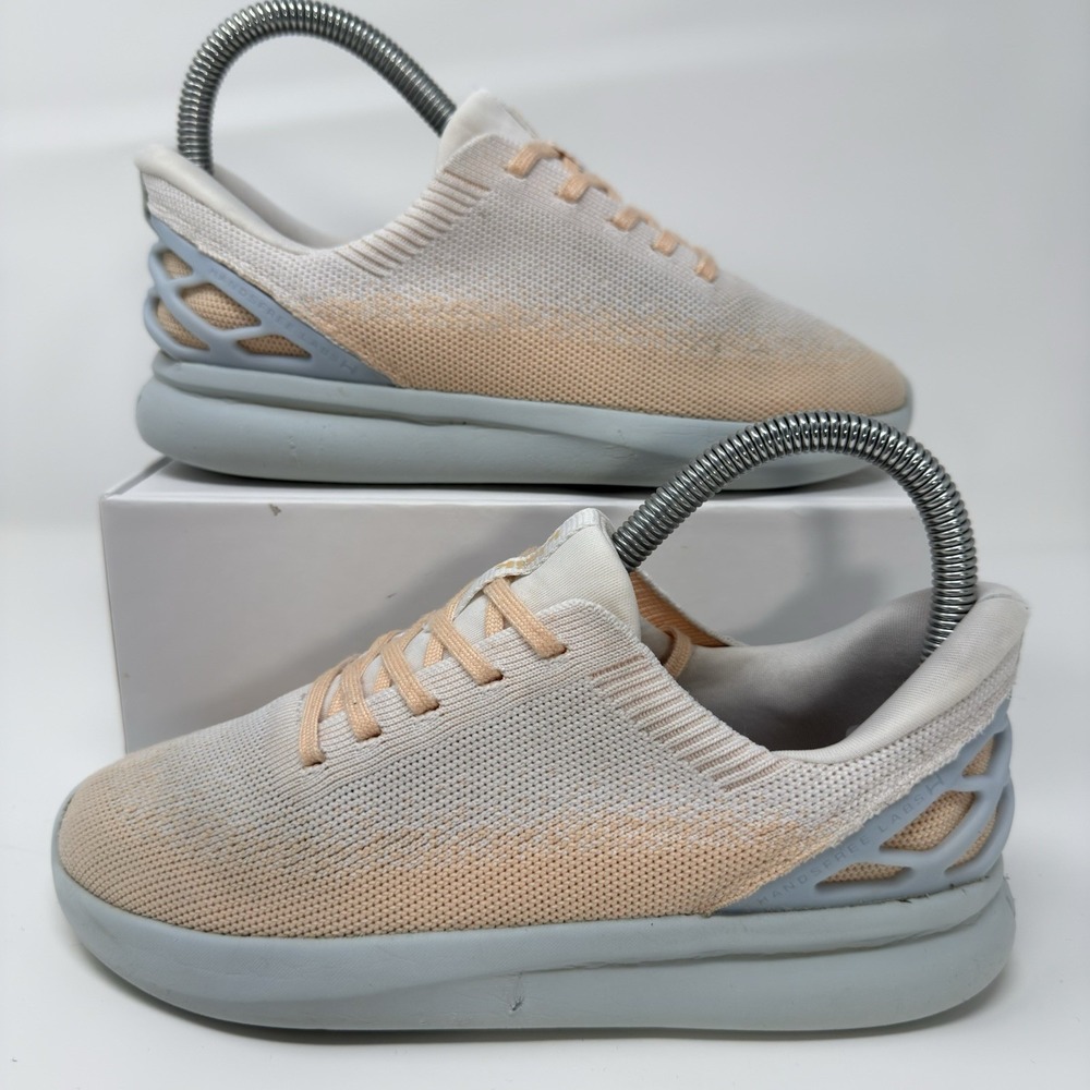 Kizik Athens Kids Size 3.5Y Coral Reef Girls‎ Athletic Sneaker KATHRF06